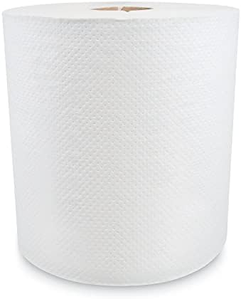 Morcon Tissue Morsoft Kontrollü Havlular, I-Notch, 7,5 inç X 800 Ft, Beyaz, 6 / Karton (300Wi)