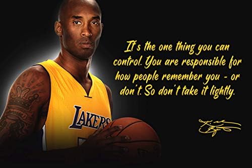 Kobe Bryant Poster Alıntı Siyah Tarih Ay Posterler Los Angeles Lakers Tırnaklar Basketbol Spor Dekor Koçluk Duvar