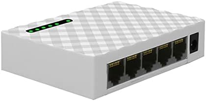 Konnektörler 5 Port Gigabit Anahtarı 10/100/1000 Mbps RJ45 LAN Ethernet Hızlı Masaüstü Ağ Anahtarlama Hub Şant ile