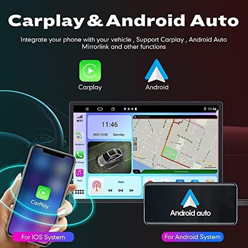 WOSTOKE 13.1 Android Radyo CarPlay & Android Oto Autoradio Araç Navigasyon Stereo Multimedya Oynatıcı GPS Dokunmatik