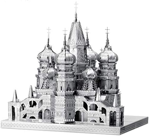 Büyülenmeler ICONX Aziz Basil Katedrali 3D Metal Model Seti