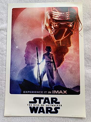Yıldız savaşları: SKYWALKER'IN YÜKSELİŞİ 13 x 19 Orijinal Tanıtım Filmi Posteri IMAX Sürüm 2019