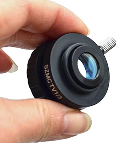 Mikroskop Aksesuarları Kiti Yetişkinler için 0.5 X 0.3 X C-Mount Lens 1/2 1/3 CTV Adaptörü Stereo Mikroskop Aksesuarları