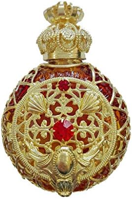 Altın Mücevherli Dekoratif Parfüm Yağı Şişesi Tutacağı