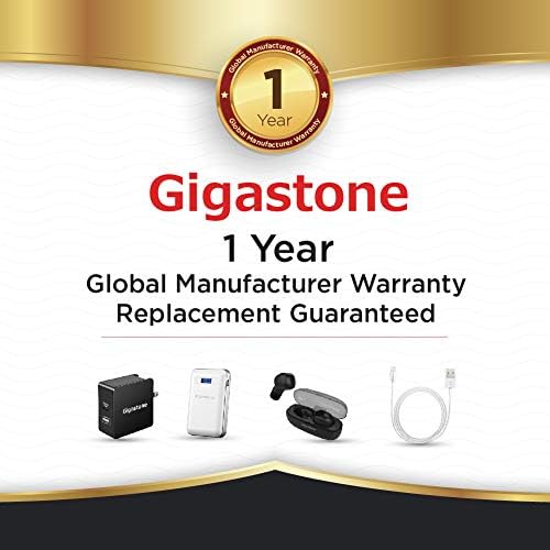 Gigastone USB Duvar Şarj Cihazı 2'li Paket, QC3. 0 Qualcomm Sertifikalı 3A Şarj Fişi, iPhone 18W Hızlı Şarj, iPhone
