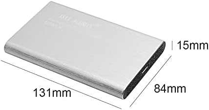 Konnektörler YD0011 Harici Sabit Disk USB 3.0 Taşınabilir HHD Alüminyum Kabuk Yuvarlak Kenar - (CN, Renk: 40g)
