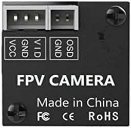 Otomatik Denge Yarış Mikro Kamera FPV Kamera 1200TVL Çözünürlük PAL / NTSC Değiştirilebilir TV Sistemi, CMOS 1/3 Sensör