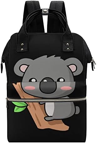 FunnyStar Koala Ayı Baskılı Bebek Bezi Çantası Bebek Sırt Çantası Nappy Çantalar Su Geçirmez seyahat omuz çantası