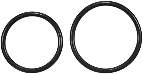 MECCANİXİTY Nitril Kauçuk O-ringler 60mm 70mm OD 50mm 60mm ID 5mm Kalınlığında Conta Contası, siyah 10in1 Seti