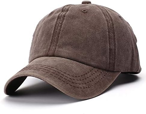 Unisex Vintage Yıkanmış dimi düşük profilli Düz beyzbol şapkası ayarlanabilir baba şapkası