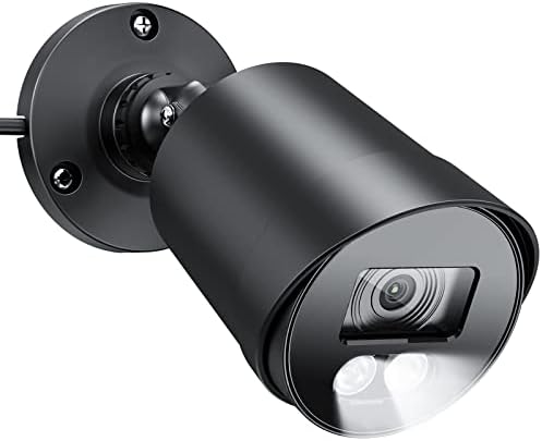 Kablolu Güvenlik Kamera, EZFIX 1080 P 100ft Tam Renkli Gece Görüş 2.0 MP CCTV Kamera( Hibrid 4-in-1 HD-CVI / TVI /