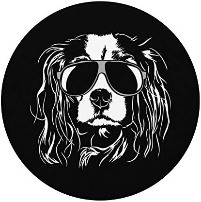 Komik Gurur Cavalier King Charles Spaniel köpek lover hediye PopSockets PopGrip: Telefonlar ve Tabletler için Değiştirilebilir