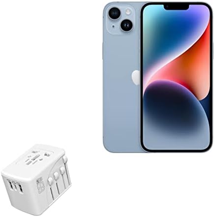 Apple iPhone 14 Plus ile Uyumlu BoxWave Şarj Cihazı (BoxWave ile Şarj Cihazı) - Uluslararası PD Duvar Şarj Cihazı