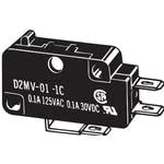 OEM Omron D2MV-1-1C3, Anahtarı Yapış Eylem N. O. / N. C. SPDT Pin Piston Lehim 1A 125VAC 30VDC 0.49 N vidalı bağlantı