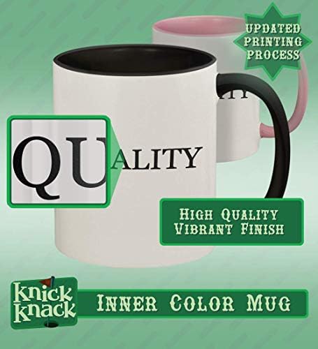 Knick Knack Hediyeler metabolian-11oz Hashtag Seramik Renkli Sap ve İç Kahve Kupa Bardak, Siyah
