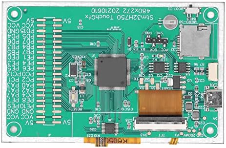 STM32 Geliştirme Kurulu, 4.3 in Rezistif Ekran Adaptör Modülü 40pin Seri Port Endüstriyel Kontrol Uygulamaları için