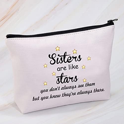 MBMSO Kız Kardeş Kozmetik Çantası Kız kardeşler Yıldız Gibidir Makyaj Çantası Kız Kardeşlerden Kız Kardeş Hediyeleri