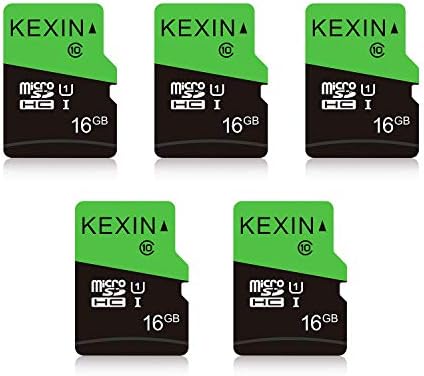 KEXIN 5 Paket 16G Mikro SD Kart + 5 Paket 8G Mikro SD Kart