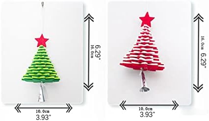 Noel Yaratıcı Flanel Çan Süsler Noel Ağacı Metal Dekorasyon Kolye Küçük Leke Cam Pencere Asılı
