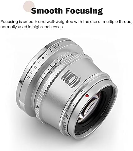 TTArtısan 35mm ff1.4 APS-C Formatı Büyük Diyafram Manuel Lens ile Uyumlu Sony / Canon / Fuji / Leica / Nikon (Fuji