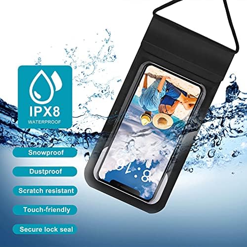 FunnyStar Mavi Altın Mermer Doku Su Geçirmez kılıf cep telefonu Kuru Çanta Plaj Aksesuarları Yüzme Dalış Botla Balıkçılık