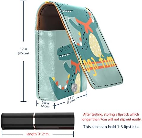 ORYUEKAN Makyaj Ruj Kılıfı Tutucu Mini Çanta Seyahat Kozmetik Çantası, Dış Nedime Hediye Düğün Parti Çanta için Ayna