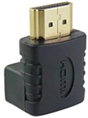 Mikro SATA Kabloları HDMI Erkek (Tip A) ila 270 Derece Viraj HDMI Dişi (Tip A) Adaptör