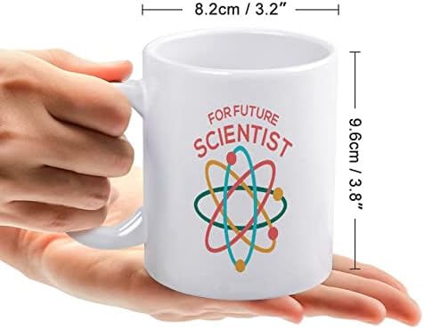 gelecek Bilim Adamları için Baskı Kupa kahve bardağı Seramik çay bardağı Komik Hediye Ofis Ev için Kadın Erkek 11