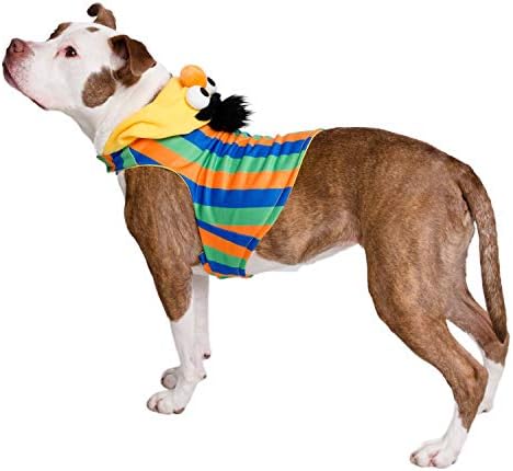 Pet Krewe Orta Bert Kostümü - Susam Sokağı Bert Köpek Kostümü-Küçük, Orta, Büyük ve Ekstra Büyük Evcil Hayvanlara
