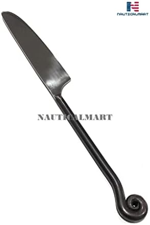 Tiz Nota Anahtarı Sofra Takımı Koleksiyonu Paslanmaz Çelik Yemek Çatal Bıçak Takımı, Siyah Gümüş Çatal Bıçak Takımı