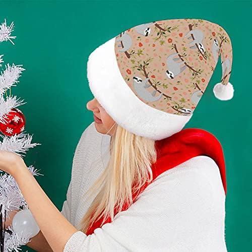 Yeni yıl tatil partisi Cosplay için ağaç Noel şapka sevimli tembellik