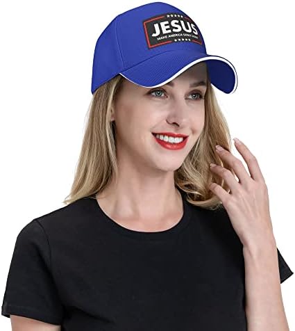 İsa Amerika'yı Tekrar Tanrısal Yap Şapka İsa 2024 Tek Umudumuz beyzbol şapkası İsa Benim Kurtarıcım Trump şoför şapkası