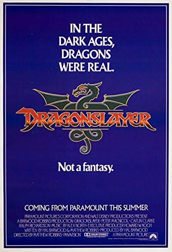 Dragonslayer 1981 ABD Mini Posteri