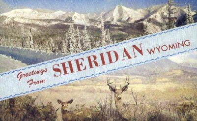 Sheridan, Wyoming Kartpostalı
