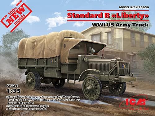 ICM 35650 Standart B Liberty, Birinci Dünya Savaşı ABD Ordusu Kamyon Ölçeği 1:35