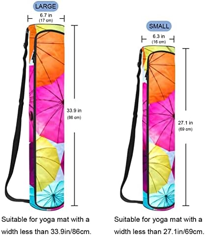 Bitki serisi renkli resimlerjpg Yoga Mat Taşıma Çantası Omuz Askısı ile Yoga Mat Çantası Spor Çantası Plaj Çantası