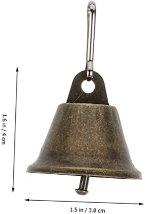 Cabilock 35 pcs Çan Mevcut Süsler Adornos para De Ev Dekorasyon Bronz Çan Noel Bells Süsler Mini Zanaat Bells için