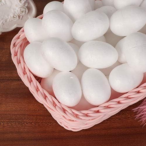 VALİCLUD Paskalya Yumurtası Oyuncak 50 adet Paskalya Yumurtaları Paskalya Zanaat için Yumurta Köpüğü DIY Boyama için