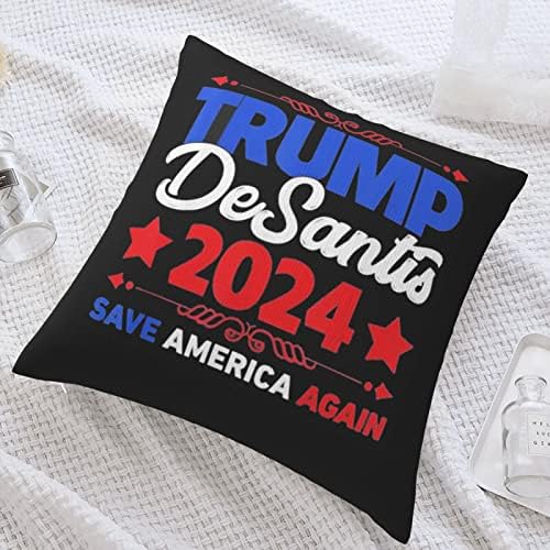 KADEUX Trump Desantis 2024 Yastık Ekler 18x18 İnç Atmak Yastıklar Eklemek kare kırlent Kılıfı