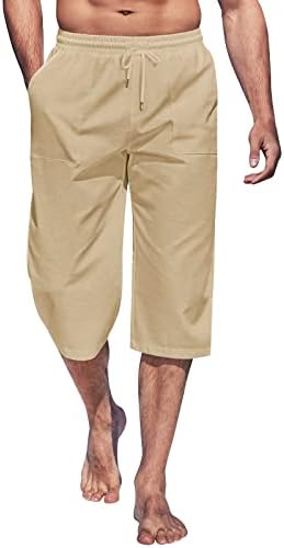 M 1 Erkekler Bahar ve Yaz Pantolon Rahat Tüm Düz Renk Boyama Pamuk Gevşek Artı Boyutu Erkek Kış Giysileri