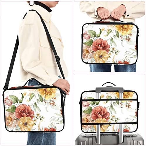RPLIFE Çiçekler Çiçek Asılı Seyahat makyaj çantası Kadınlar ve Erkekler için, Büyük Kozmetik Makyaj Çantaları Kanca