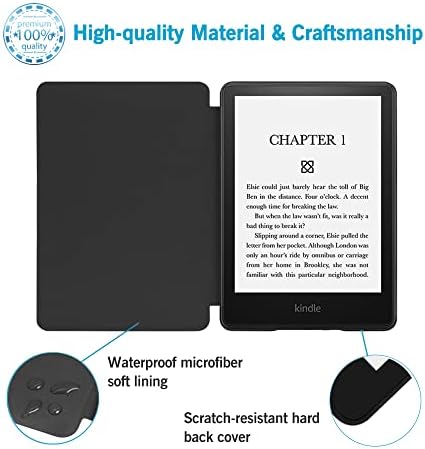 Huasıru 6.8 Ekranlı Yepyeni Kindle Paperwhite için Kılıf (Yalnızca 11. Nesil-2021 Sürümü-Önceki Nesil Kindle Cihazlarına