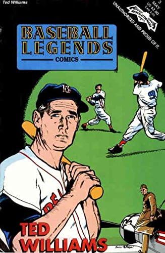 Beyzbol Efsaneleri 3 VF; Devrimci çizgi roman / Ted Williams