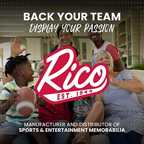 Rico Industries NFL Maskot Şekli Kesim Flama Şekli Kesim Flama-Ev ve Oturma Odası Dekoru-Asmak için Yumuşak Keçe EZ