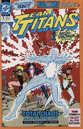 Takım Titanları 1A VF / NM; DC çizgi roman / Killowat-Toplam Kaos