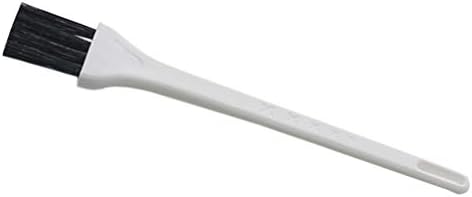Anti Statik Naylon Fırça Klavye Fırçası, Delikli Plastik Saplı Bilgisayar Klavyesi için Çok Amaçlı Mini Beyaz Fırça
