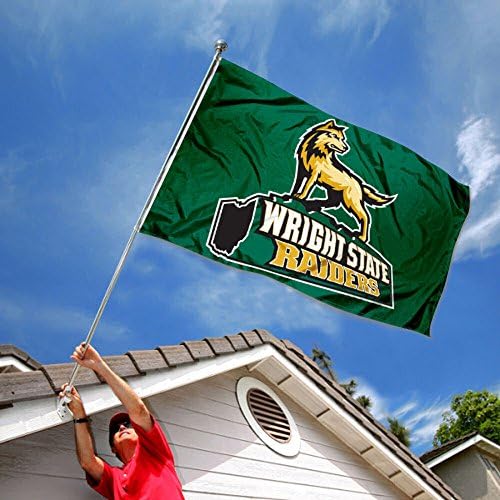 Wright State Raiders WSU Üniversitesi Büyük Kolej Bayrağı