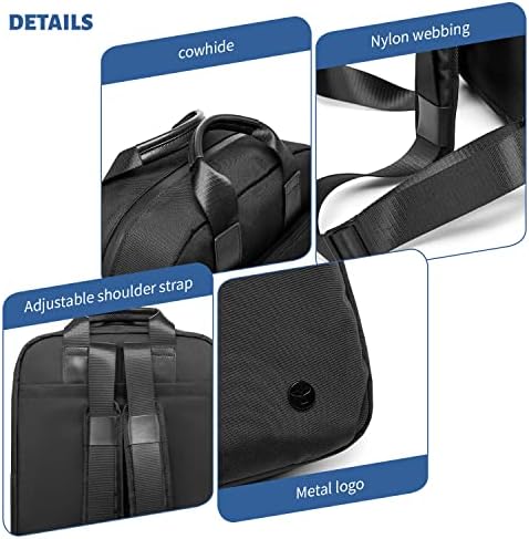 BAİ Yİ seyahat sırt çantası Erkekler için, 15.6 İnç Erkek Sırt Çantası İş Seyahat Essentials iş dizüstü Sırt Çantası,