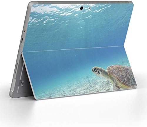 ıgstıcker Çıkartması Kapak Microsoft Surface Go/Go 2 Ultra İnce Koruyucu Vücut Sticker Skins 004605 Deniz Kaplumbağası
